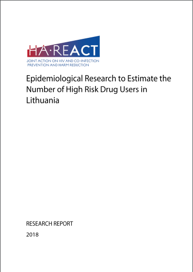 Epidemiologinis tyrimas žmonių, vartojančių narkotikus, Lietuvoje skaičiui nustatyti