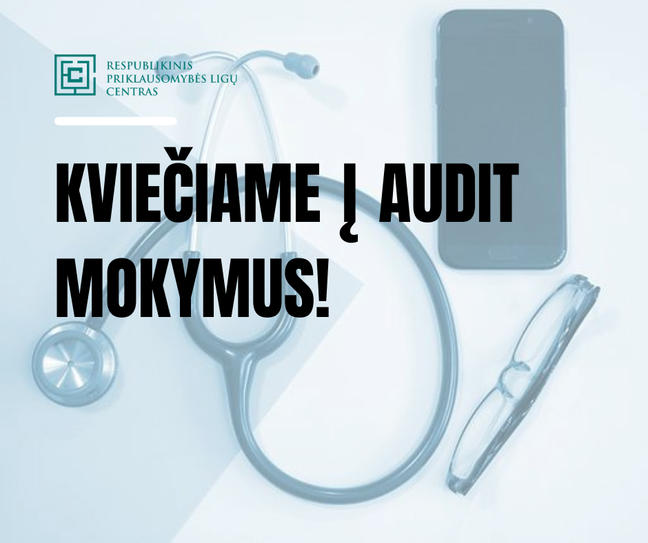 Kviečiame į AUDIT mokymus