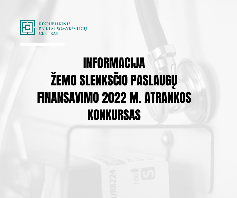 Skelbiame žemo slenksčio paslaugų finansavimo atrankos konkurso tarpinius rezultatus