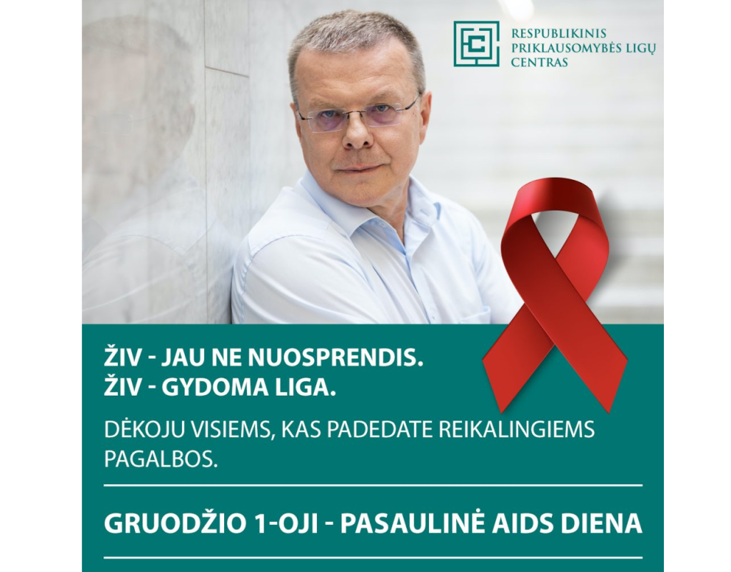 PASAULINĖ AIDS DIENA: STIGMAI NE