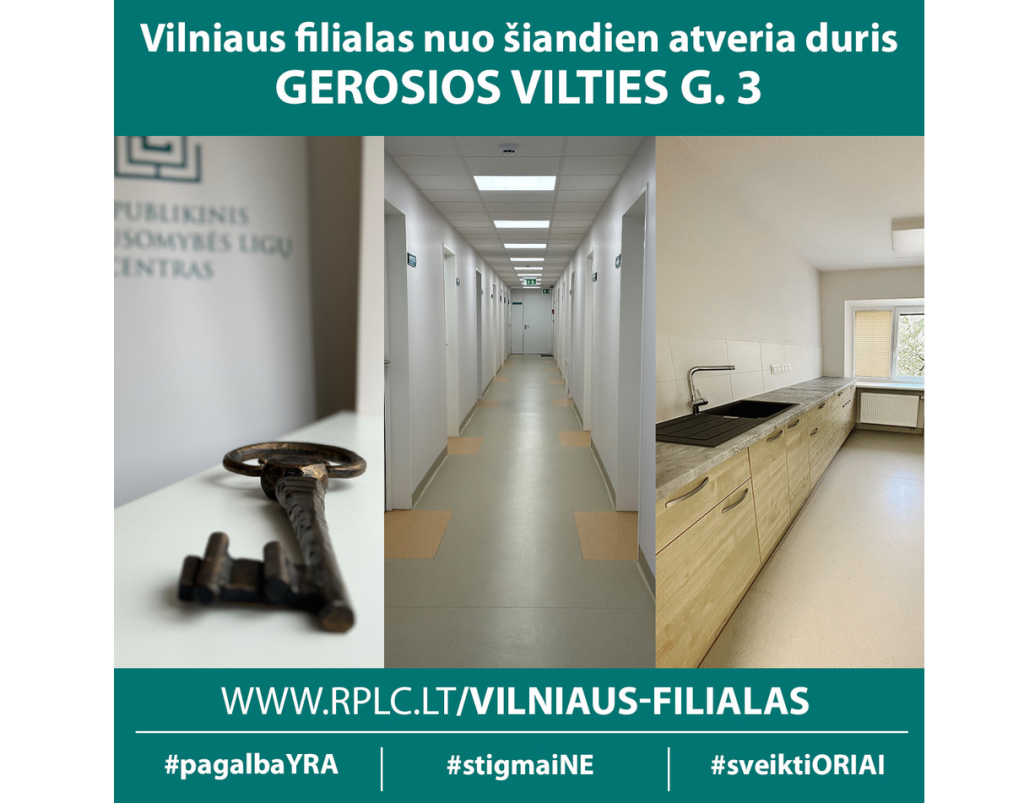 Vilniaus filialas nuo šiandien atveria duris Gerosios Vilties g. 3