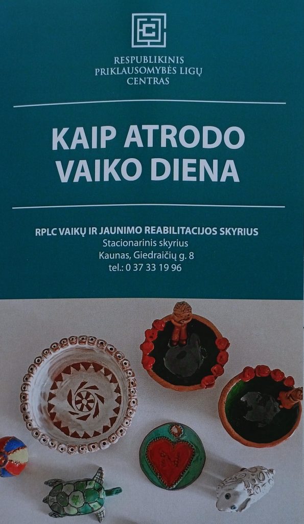 Kaip atrodo vaiko diena? (RPLC Kauno filialas)