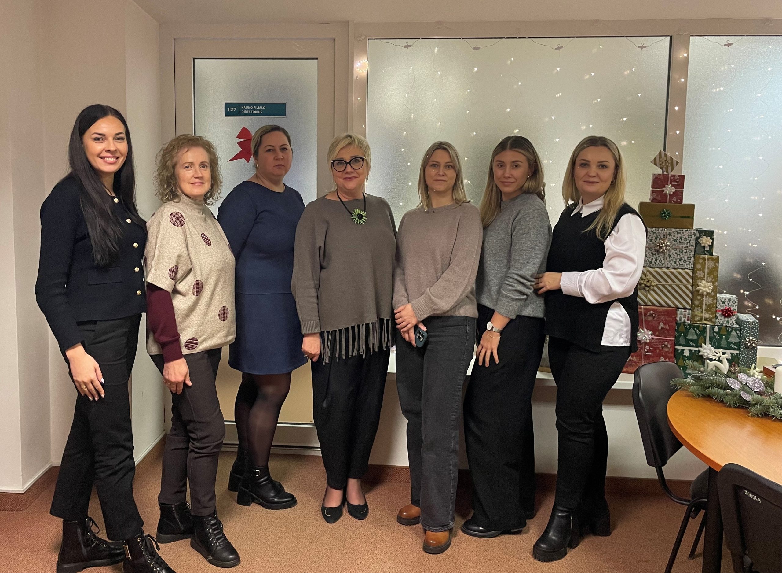 Kauno filiale lankėsi Trakų rajono paramos šeimai ir vaikams centro atvejo vadybininkės