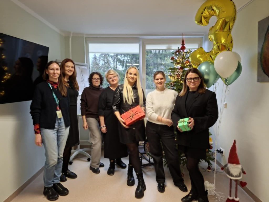 Klaipėdos filialo Vaikų dienos stacionaro skyrius mini 3-iąjį veiklos gimtadienį