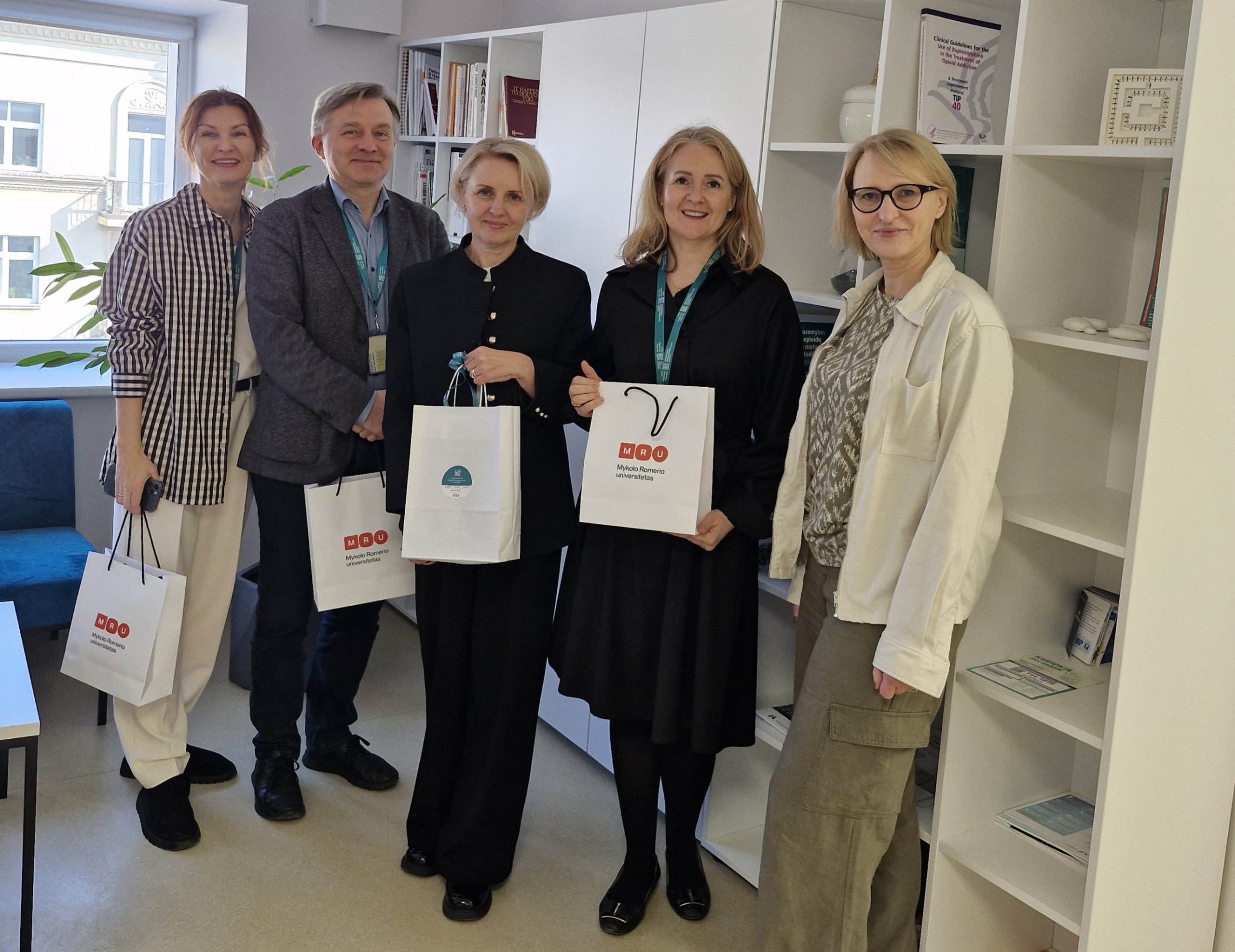 Bendradarbiavimas su Mykolo Romerio universitetu