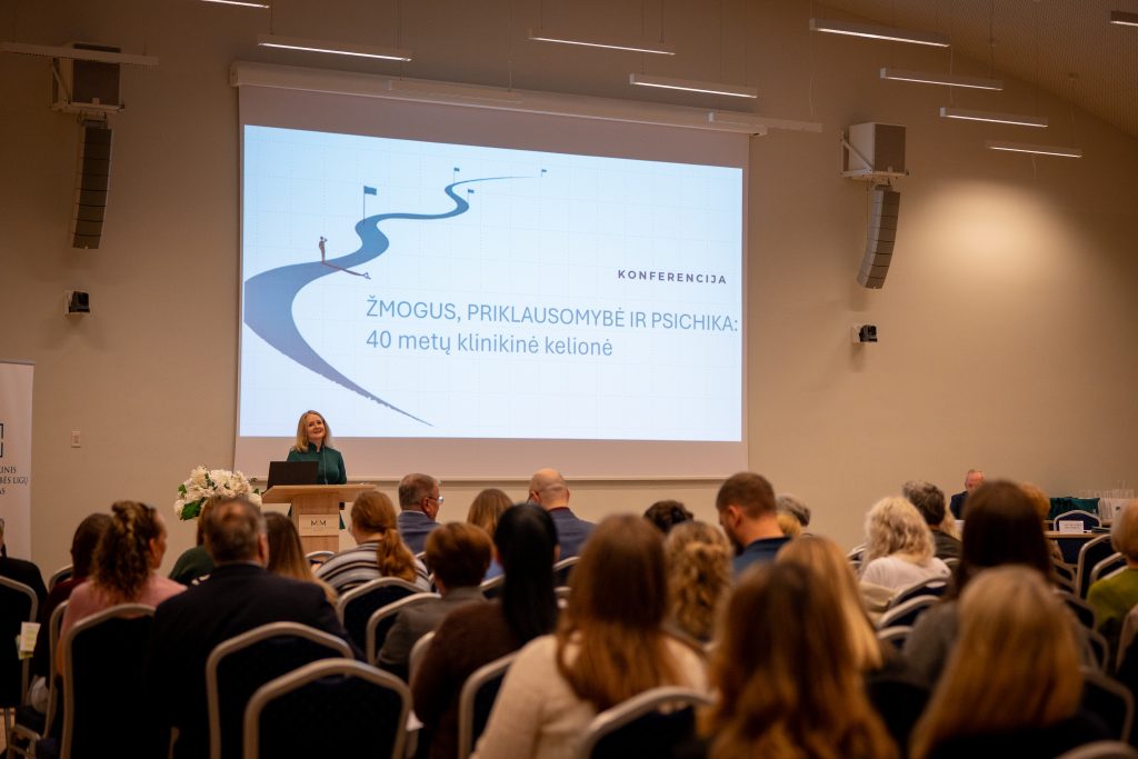 Klaipėdoje įvyko konferencija „Žmogus, priklausomybė ir psichika: 40 metų klinikinė kelionė“